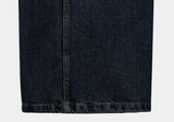 Owen Vintage Back Banding Side Cut Wide Denim Pants