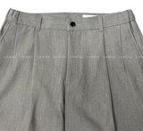 Ever Ranger Round Tuck Side Banding Semi-Wide Slacks