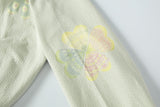 [ olohoyo X minjiena ] Butterfly hoodie vintage mint