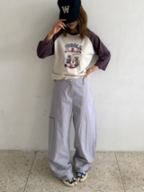 side pocket cotton pants