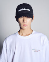 26SS フェルトアップリケベーシックボールキャップ