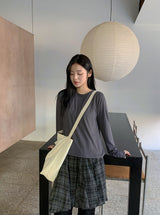 ハンターズ ブラッシュド ラウンド ロングスリーブ Tシャツ