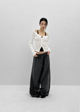 [MADE] Pimpong Panel Wide Banded Pants