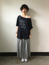 トッシュ オフショルダー Tシャツ(3color)