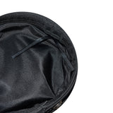 Classic Noir Metal Button Black Loop Sailor Cap (Black)