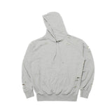 damage hoodie (gray)