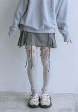 リボンジップスカート