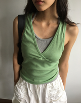Rudd V-neck Sleeveless (3color)