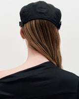Embroidered Hunting Cap _ BLACK