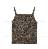 Move Leopard Crop Sleeveless