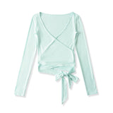 Lavi V Neck Wrap Top