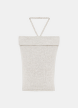 Rove Flower Halter Knit Top