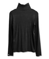 Slim Turtleneck Long Sleeve_Black
