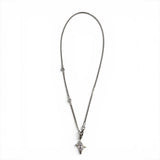 y2k Crystal Star Snake Chain Necklace