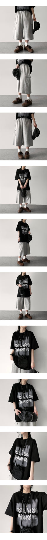 Showy Banded Cargo Shorts