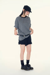 Trivae stripe loose tee