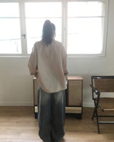 Matos oversized striped shirt