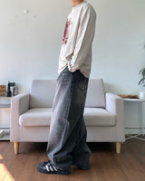 Tiger Balloon Denim Pants
