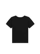 BENNY × Miseki SEOUL sparkle graphic short sleeves_black