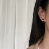 エルミンイレギュラーフープピアス