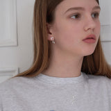 Silver 925 Minimal Ribbon Necklace