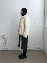 Le Hairi Half-Neck Quilted Coat (2 Colors)