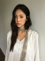 Raye V-neck Blouse Dress (2color)