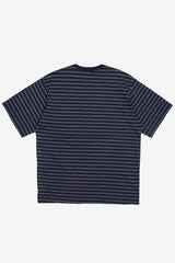 ベリンピグメントストライプTシャツ