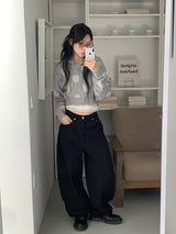 RIBBON BALLOON PANTS (2C)
