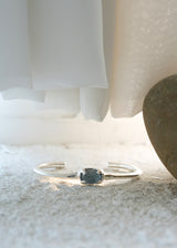 [MADE] GROTTO BRACELET 07 - CLEAN AQUAMARINE BLUE