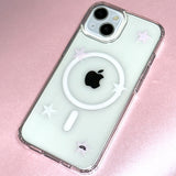 [made] milky star pink phone case (MagSafe jellyhard)