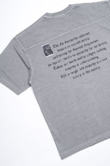 BBD クラッシュドフェイスピグメントTシャツ (Gray)