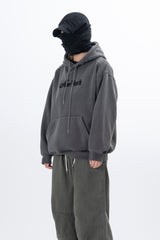 Eyelet Fleece Hooded Zip Up