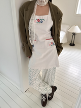 needlepoint apron dress 