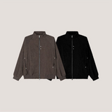 [SET UP가능]ベルベット リベット トレーニング ジップアップ(2color)