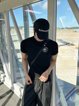 エロ アーカイブワッフルマッスルフィット半袖Tシャツ