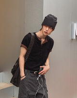 The Line Snap Leather Bag