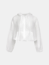 Dotty Air Sheer Hoodie