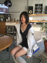 ドット リボン ワンピース(2color)