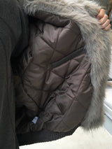 Kotor Raccoon Fur Quilted Mustang 3C