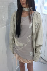 Doll’s Big Tee (Baby Purple Gray)