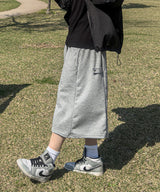 Easy Side Snap Bermuda Sweat Pants