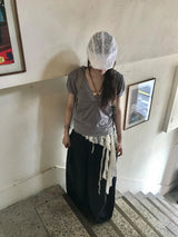 モシサマーデニムワイドパンツ