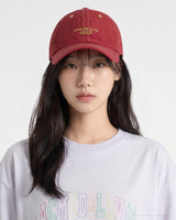 26SS CONTRAST STITCH NYLON BALL CAP
