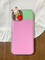 スイートベリー シルバー エポキシケース(pink)