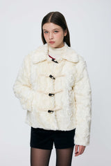 COZY FUR JACKET / WHITE