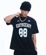 88 Football Short Sleeve T-Shirt - BLACK