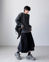 ロイヤルピグメントメッシュニット