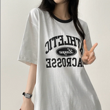 クリアリー カラーリング ボクシーフィット半袖Tシャツ