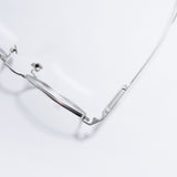 Knouun polygon titanium glasses CODE. 102. E Silver